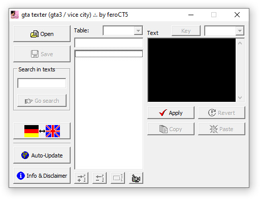 III,VC GTA Texter v0.93 (2003)